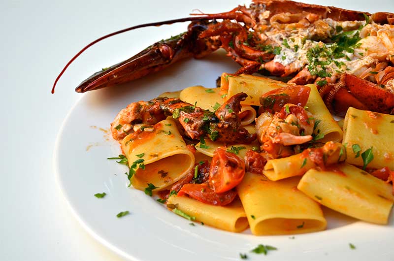 Ristorante Cassano Milano - paccheri all'astice