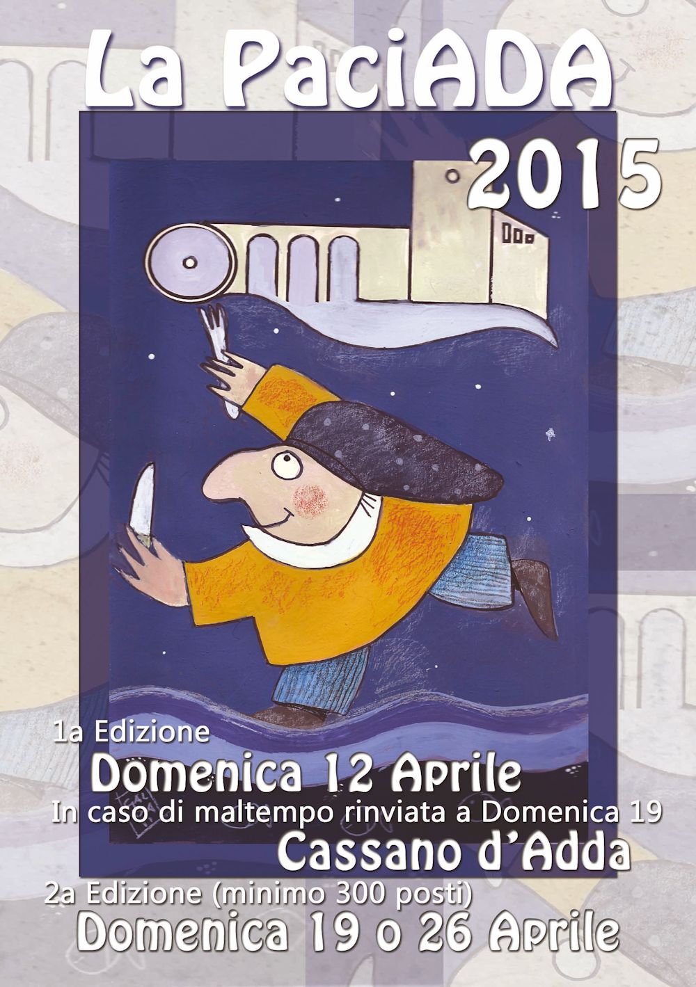 la PaciADA 2015 al ristorante Cassano d'Adda