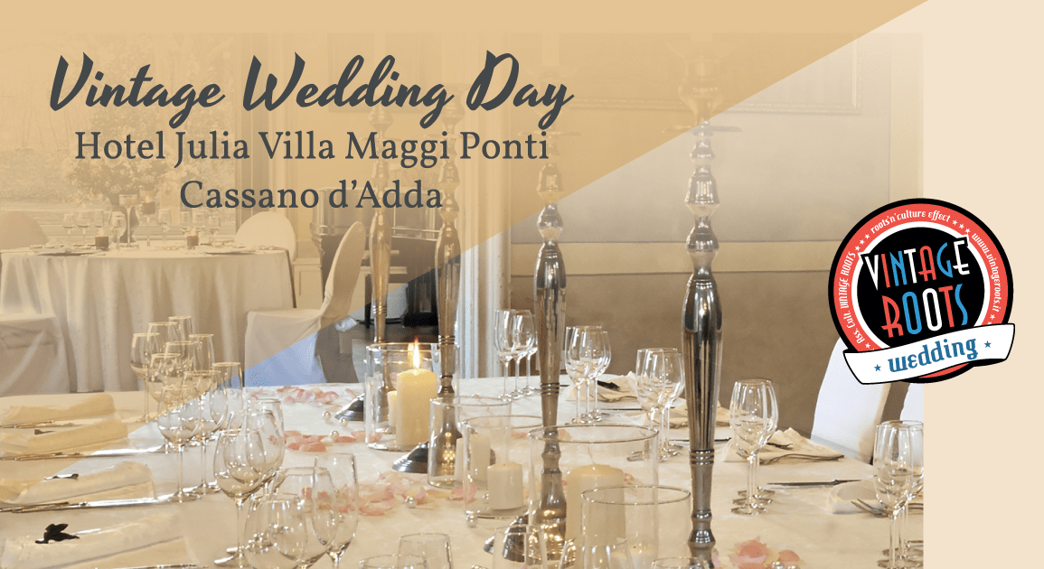 Vintage wedding day open day matrimonio